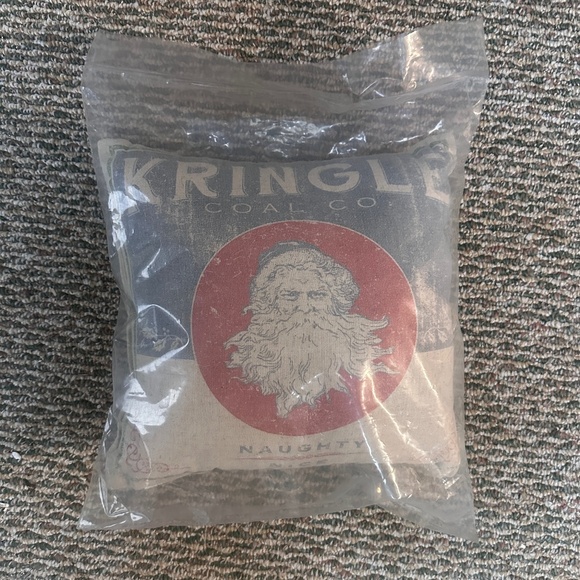 NEW Primitives by Kathy Kringle Coal Co. Pillow - Picture 1 of 2